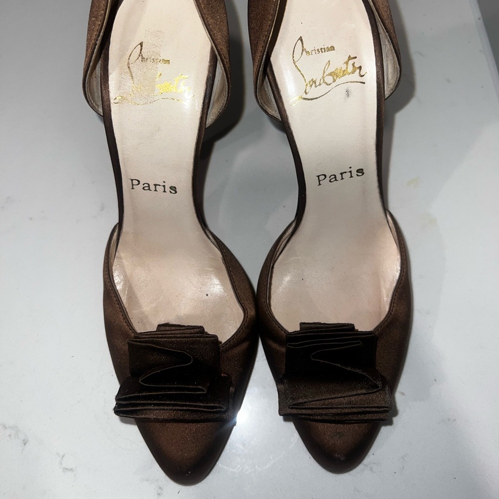 Christian Louboutin Brown Pumps Size 38.5